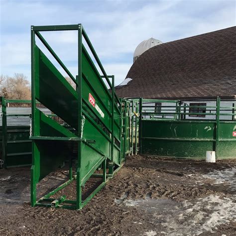 16 gauge sheet metal ramp|16 Foot Portable Cattle Loading Chutes .